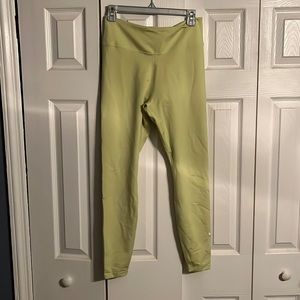 Nike Dry Fit lime green workout leggings Large